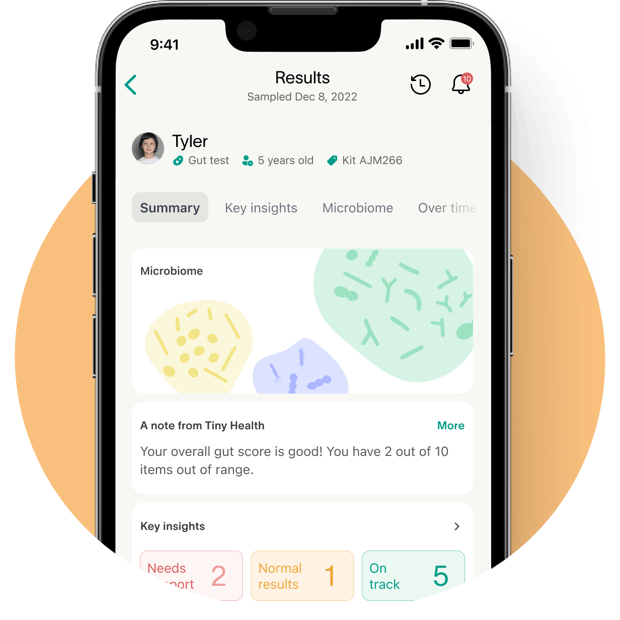 Child Gut Health Test Tiny Health